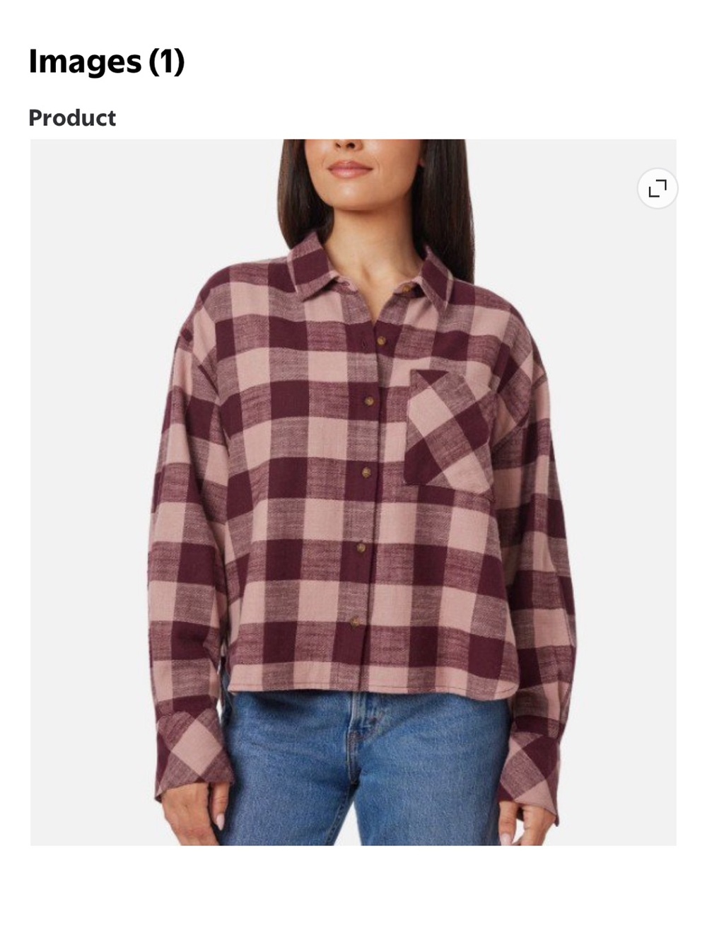 Scotch & Soda Pink & Burgundy Plaid Button-Down Shirt